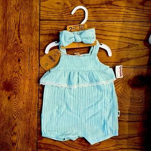 Baby girl matching set